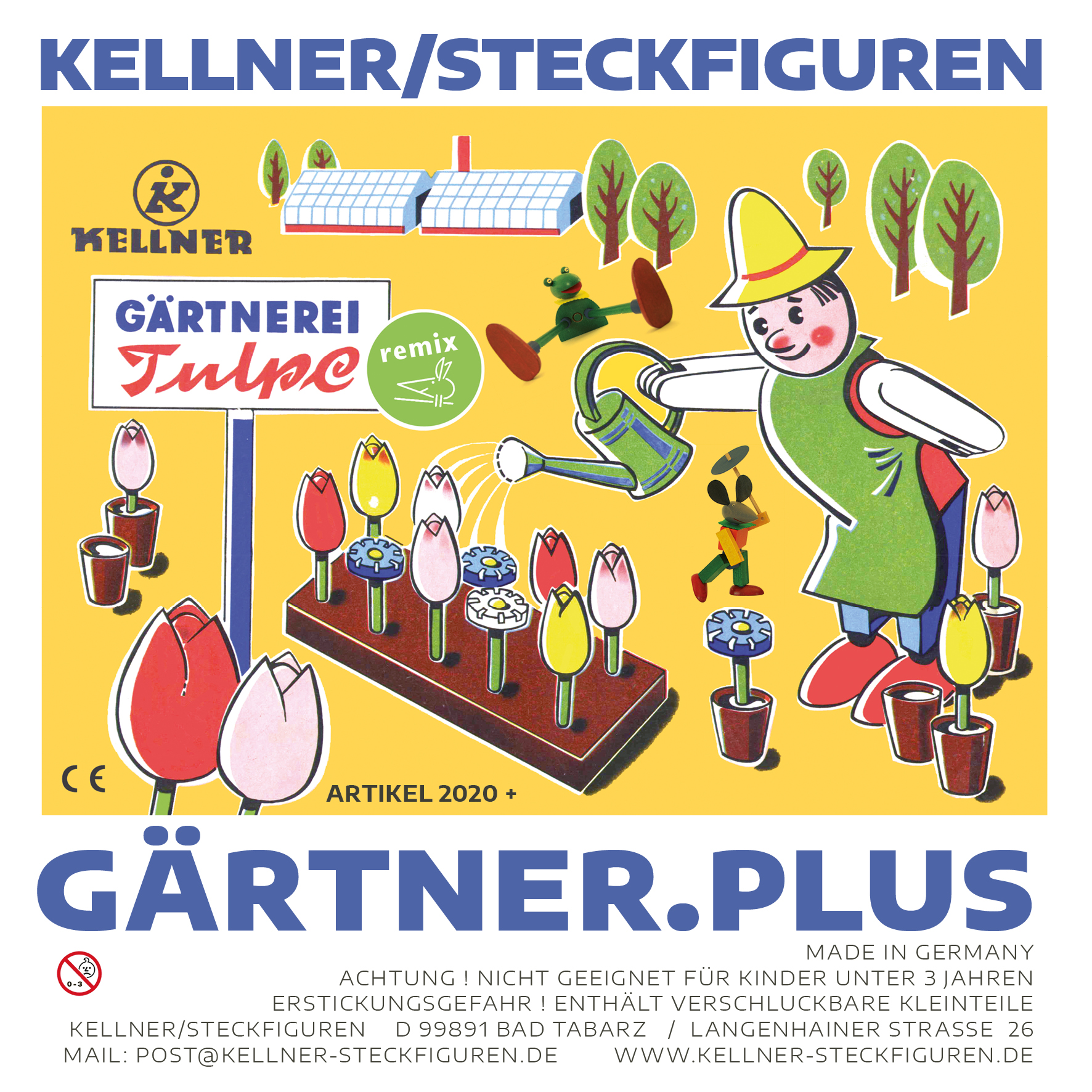  Gärtner Tulpe PLUS - Ein Kellner Steckbaukasten