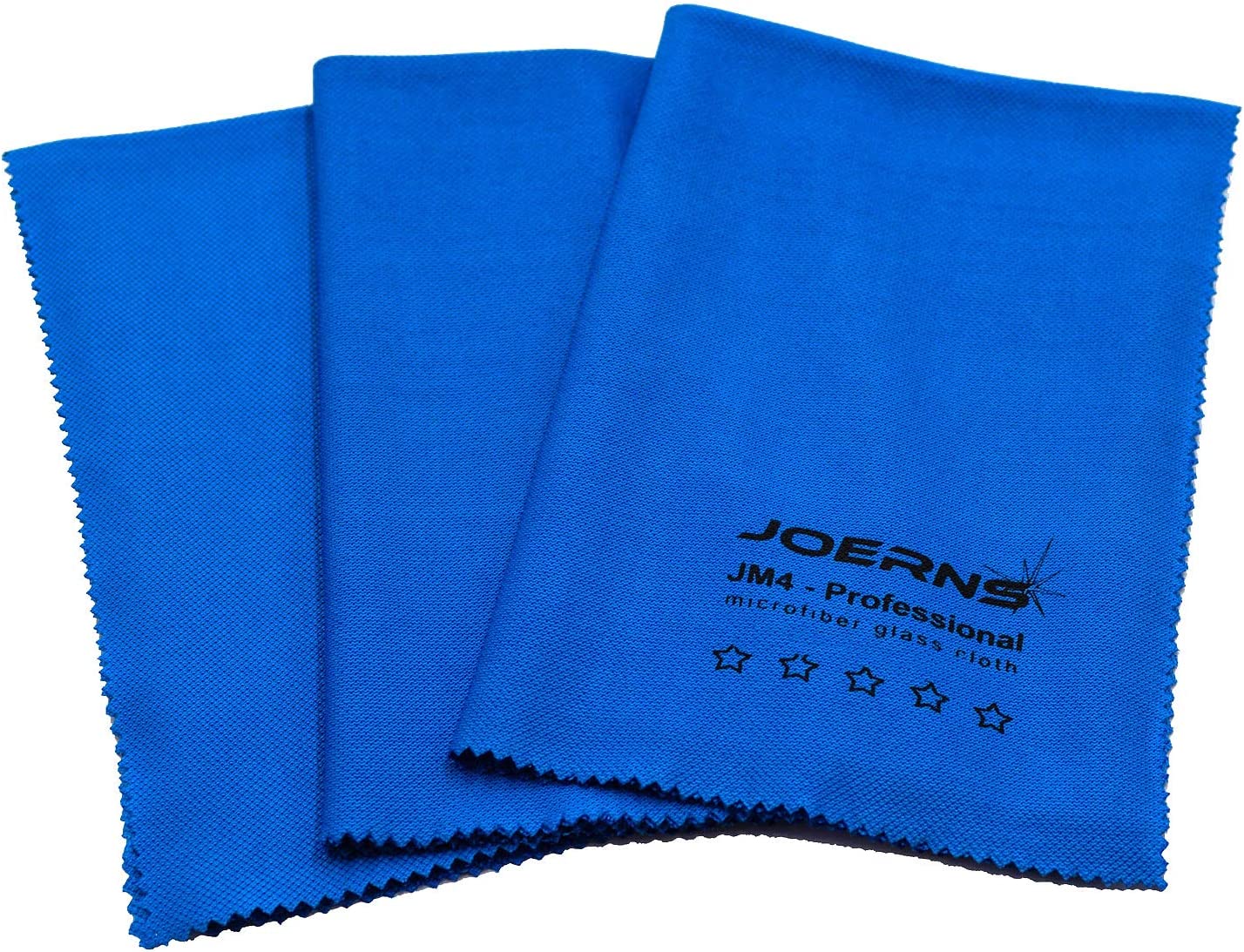JM4 10er-Pack Profi-Reinigungstuch Microfasertuch für alle glatten Oberflächen Glastuch 