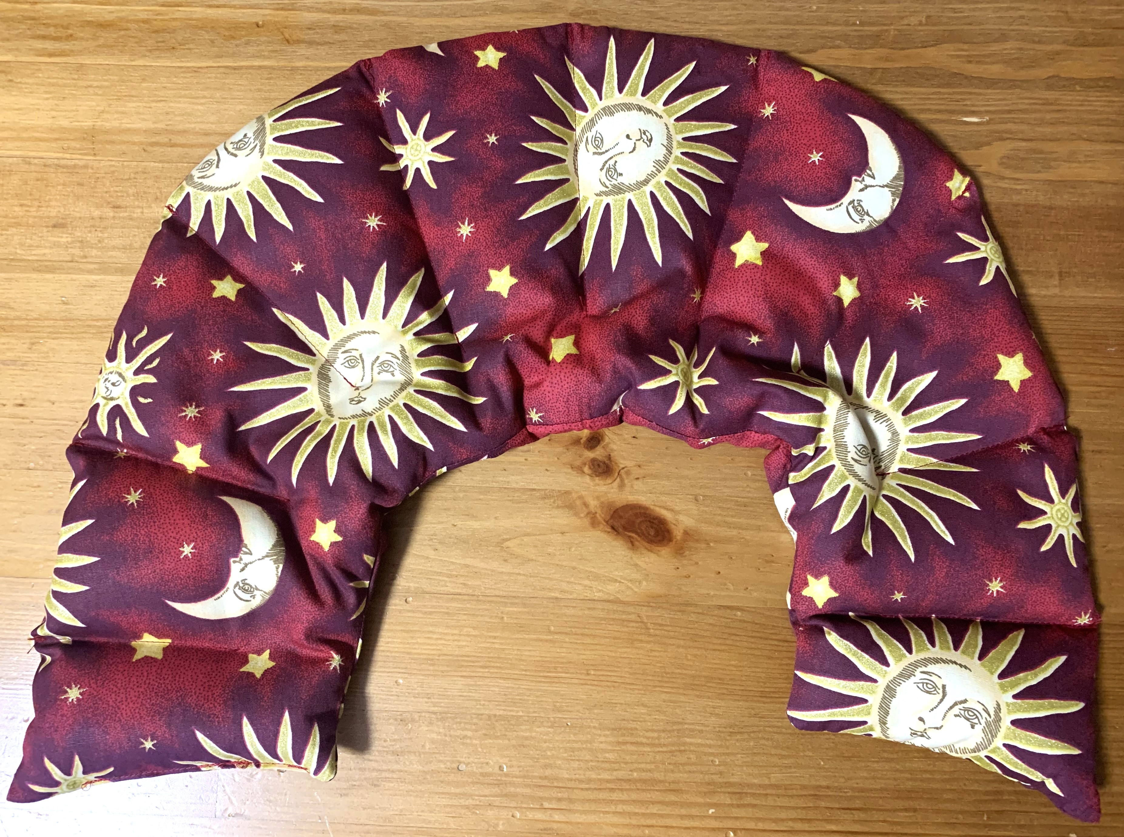 Rapshörnchen, Rot - Körnerkissen, Wärmekissen